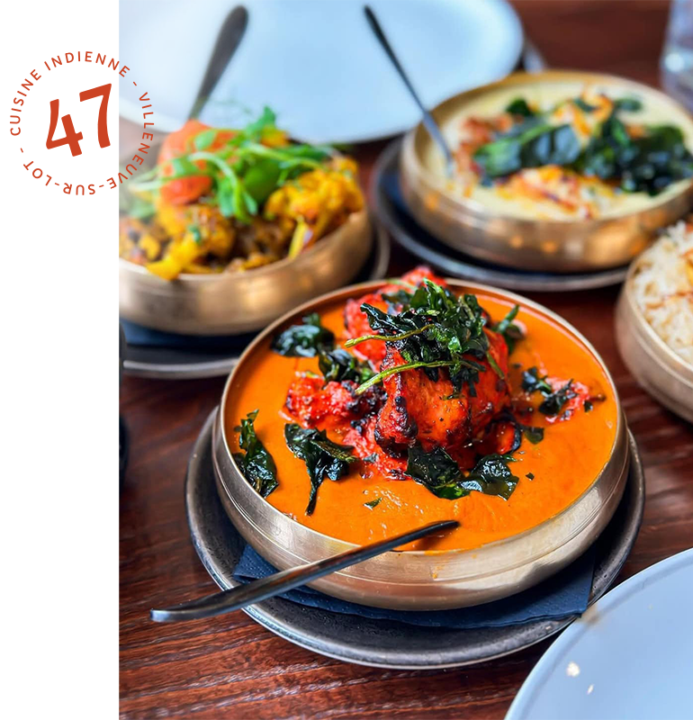 Le restaurant - Bombay47 - restaurant VILLENEUVE-SUR-LOT